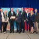 Members from the City of Kelowna accepting the UBCM Community Excellence Award in Excellence in Asset Management at the 2024 UBCM Convention.